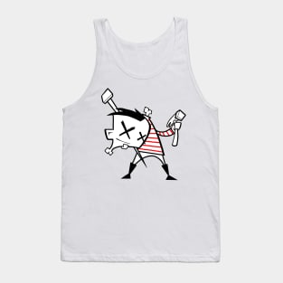 Mr. Sinmo (Zim style) red Tank Top